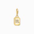 Charm de plata con ba&ntilde;o de oro del signo del Zodiaco Escorpio con piedras de la colección Charm Club en la tienda online de THOMAS SABO